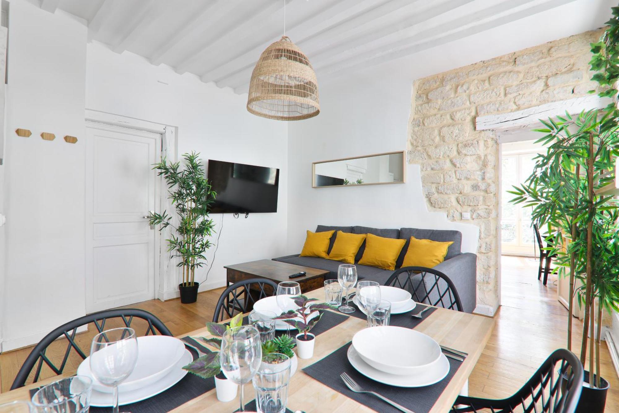 Appartement Quartier Le Marais 4 Paris Dış mekan fotoğraf
